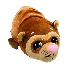 Flip-A-Zoo Plush Trotter Otter Emmet Ferret Plush Toy 15" Large NWOT